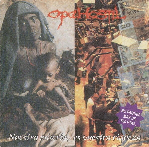 Opa Hostil – Nuestra Miseria, Es Vuestra Riqueza - CD - NUEVO - PRECINTADO / NEW – SEALED.