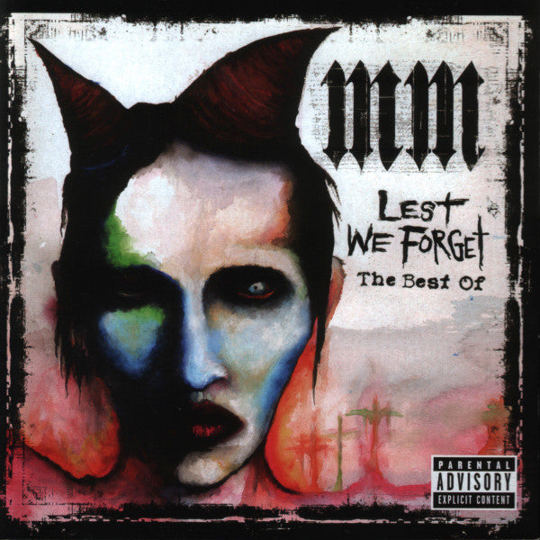 Marilyn Manson – Lest We Forget - The Best Of - CD - Nuevo sin usar pero no precintado / New unplayed but not sealed.