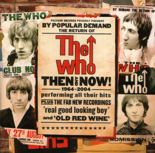 The Who – Then And Now - CD - Como Nuevo / Like New (M- / M-)