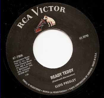 Elvis Presley – Ready Teddy / Rip It Up - 7" - Unofficial - RCA Victor – 47-7906 - Como Nuevo / Like New (M- / M-)