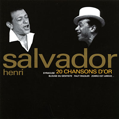 Henri Salvador – 20 Chansons D'or - CD - Nuevo sin usar pero no precintado / New and unplayed but not sealed.