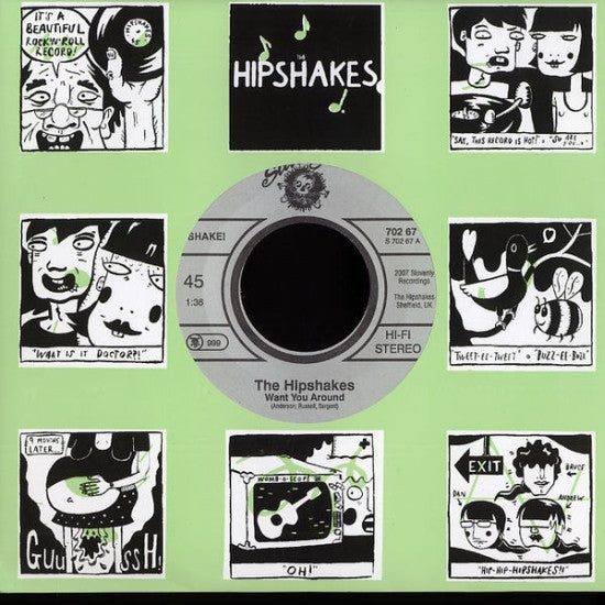 The Hipshakes - I Don't Know (7", Single)