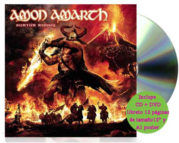 Amon Amarth - Surtur Rising - CD + DVD