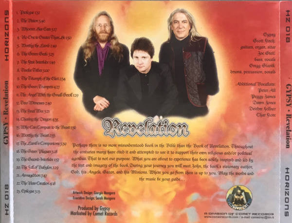 Gypsy – Revelation - CD - 2003 - Horizons – HZ 018 - NEW / SEALED.