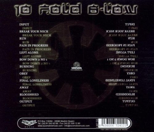10 Fold B-Low – Low Tuned Output - CD - 2004 - Locomotive Music – LM156