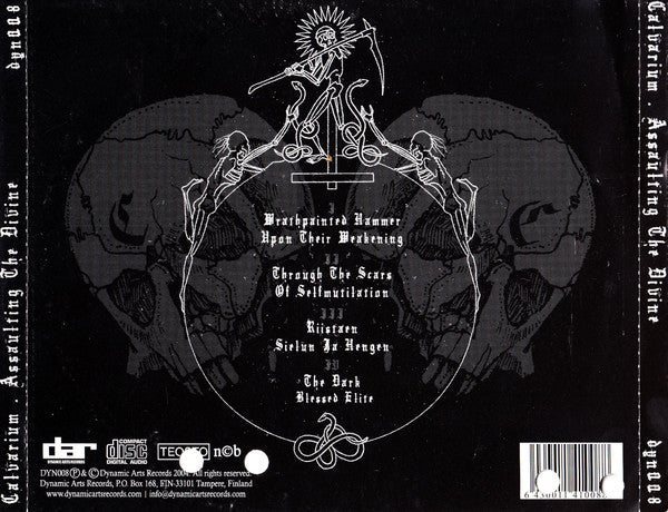 Calvarium – Assaulting The Divine - CD - Nuevo sin usar pero no precintado / New unplayed but not sealed.