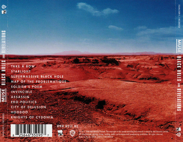 Muse – Black Holes And Revelations - CD - CD Very Good Condition / Cover Like New (VG+/M-)