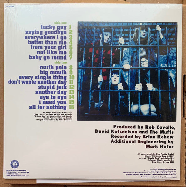The Muffs – The Muffs - LP - 2020 - Drastic Plastic Records – DPRLP102 - NUEVO / PRECINTADO - NEW / SEALED.