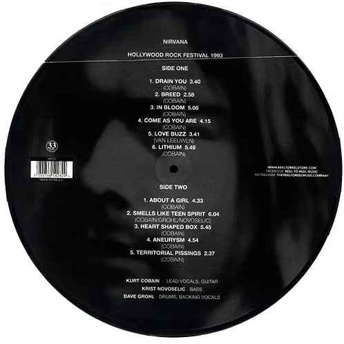 NIRVANA LP I'd Rather Be Dead Than Cool (Picture Disc)