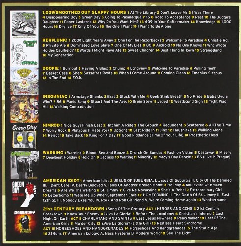 Green Day - The Studio Albums 1990-2009 - 8xCD Box Set