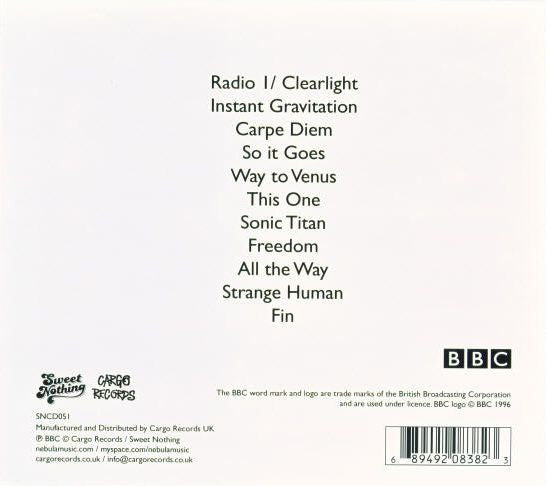Nebula – Peel Sessions - CD - Digipak - 2008 - Sweet Nothing Records – SNCD051
