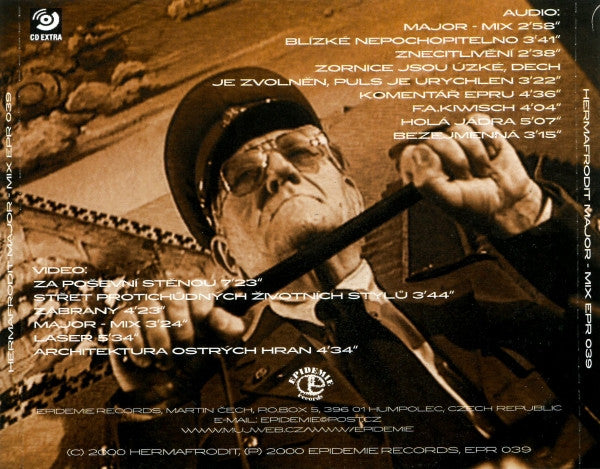 Hermafrodit – Major-Mix - CD - Nuevo sin usar pero no precintado / New unplayed but not sealed.