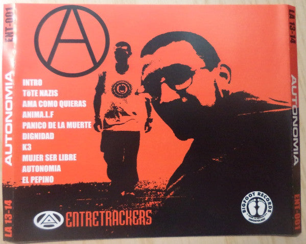 13-14 – Autonomia - CD - 1999 - Entretrackers – ENT-001