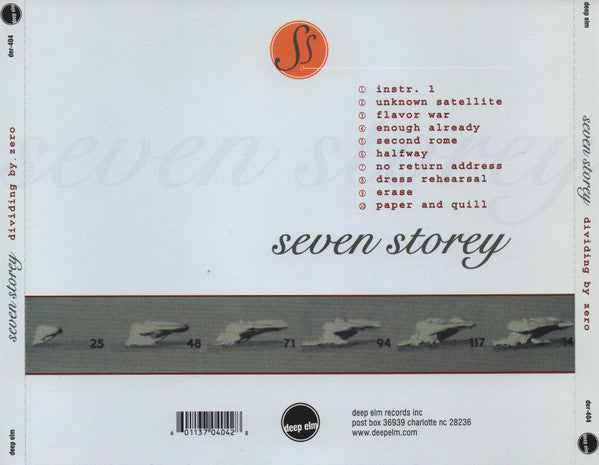 Seven Storey – Dividing By Zero - CD - Buen Estado / Good Condition (VG / M-)