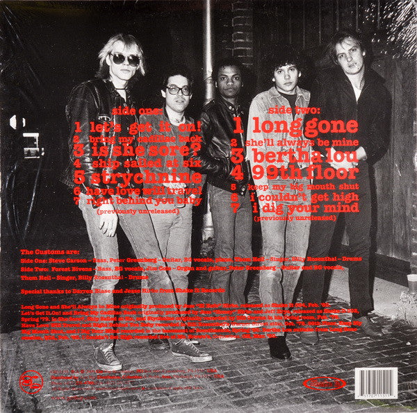 The Customs - Long Gone (LP, Comp, 180)