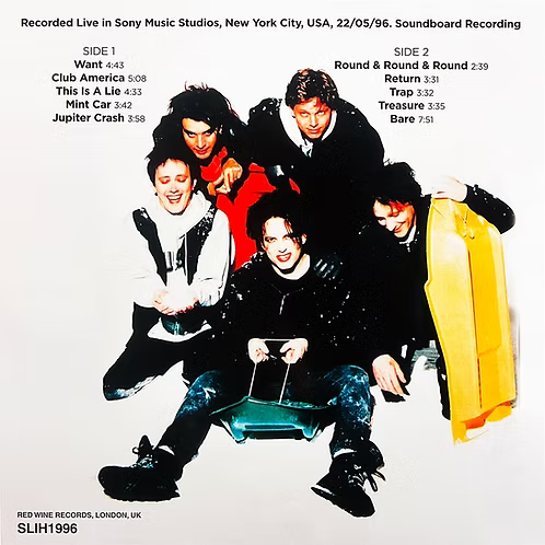 THE CURE LP Some Like It Hot (Red Marbled Coloured Vinyl)