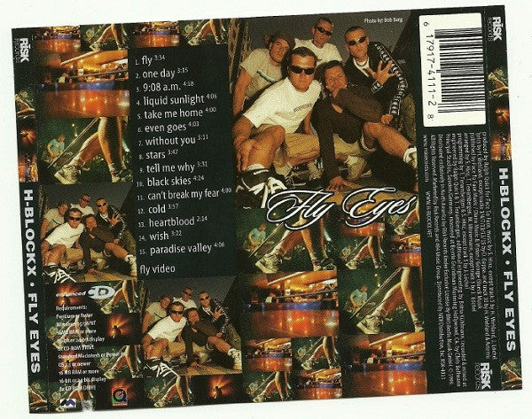 H-Blockx – Fly Eyes - CD - CD Como Nuevo / Portada Como Nueva (M-/M-)