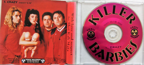 The Killer Barbies – Crazy - CD, Single - 1998 - Toxic Records – TX-017