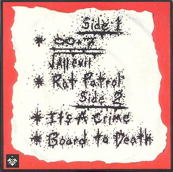 Holier Than Thou? – Holier Than Thou? - 7" - 2001 - Six Weeks – SW 43 - Como Nuevo / Like New (M- / M-)