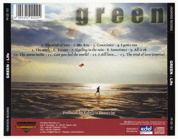 Green – Life - CD - NEW / SEALED.