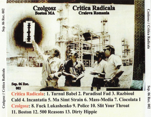 Czolgosz / / Critica Radicala – So Mai Cares - CD - Como Nuevo / Like New (M- / M-)