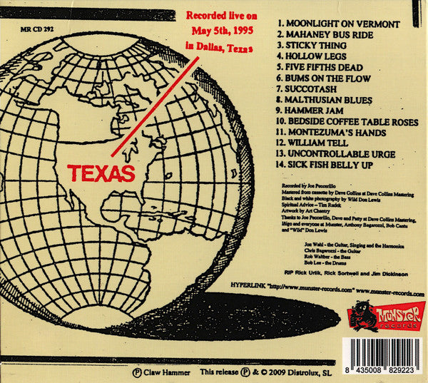 Clawhammer – Deep In The Heart Of Nowhere! - CD - Digipak - NUEVO / PRECINTADO - NEW / SEALED.