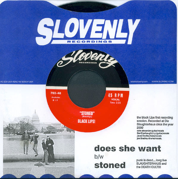 Black Lips! - Does She Want (7", Single)