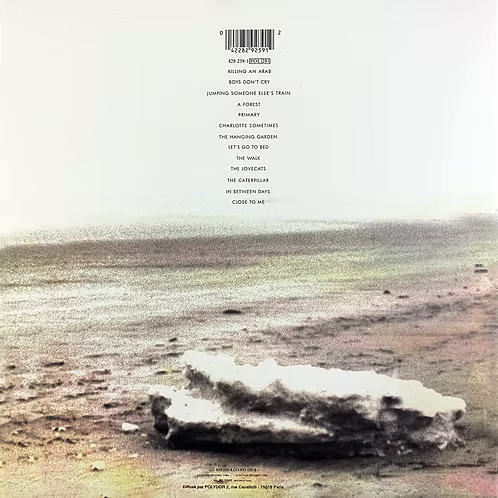 THE CURE LP Standing On A Beach - The Singles