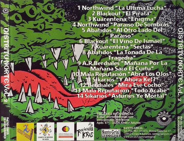 Distritu Norte Vol. 2 - CD - NUEVO / PRECINTADO - NEW / SEALED.