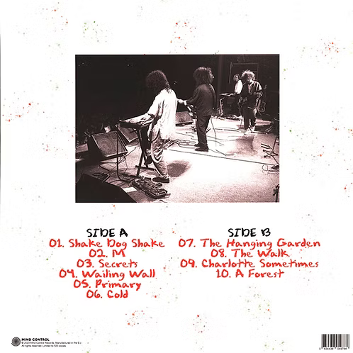 THE CURE LP Hang On A Second: Live At The Paramount Theatre Seattle 1989