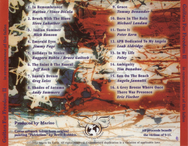 Guitars For Freedom II - In Remembrance Of The Fallen - CD - Nuevo sin usar pero no precintado / New unplayed but not sealed.