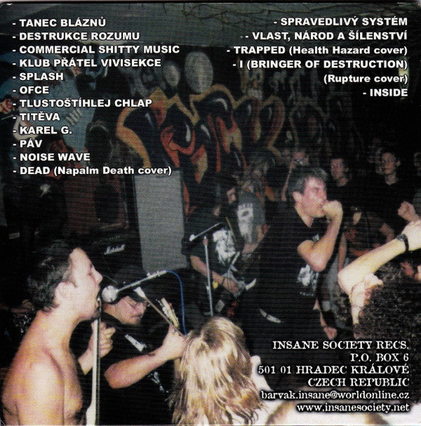 Gride – Happy Birthday Gride! - 7" - 2001 - Insane Society Records – IS 034 - Like New (M- / M-)