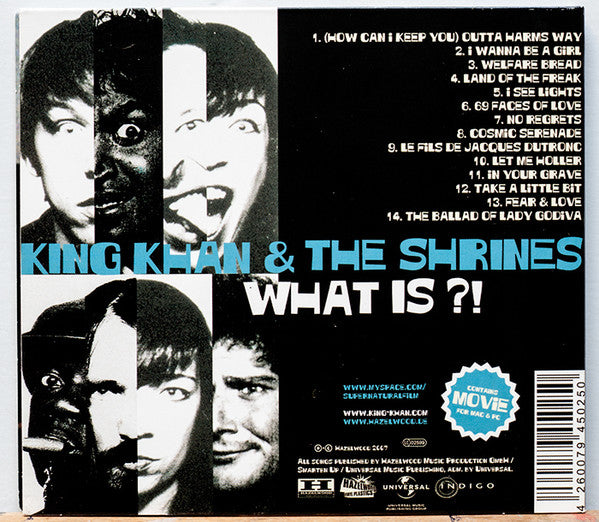 King Khan & The Shrines – What Is ?! - CD - Digipak - Como Nuevo / Like New (M- / M-)