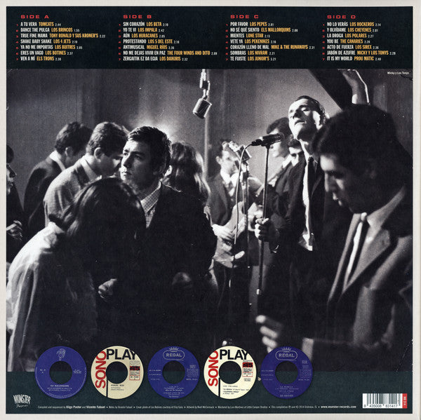 Algo Salvaje (Untamed 60s Beat And Garage Nuggets From Spain Vol 1) - 2xLP - 2014 - Munster Records – MR 314 - NUEVO / PRECINTADO - NEW / SEALED.