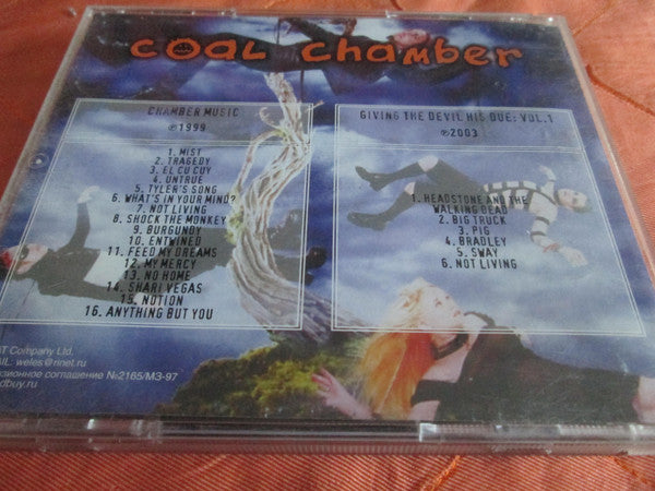 Coal Chamber – Chamber Music/Giving The Devil His Due: Vol.1 - CD - Agat Company Ltd. – A-CC99 - CD Muy Buen Estado (VG+) / Portada Como Nueva (M-)