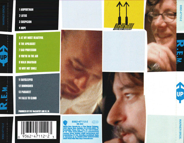 R.E.M. – Up - CD - New, unplayed but not sealed.
