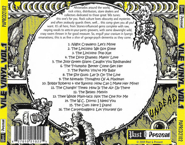 Vile Vinyl Vol. 1 - CD - NUEVO / PRECINTADO - NEW / SEALED.