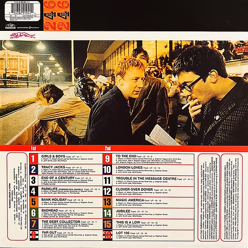 BLUR LP Parklife (Khaki Marbled Coloured Vinyl)