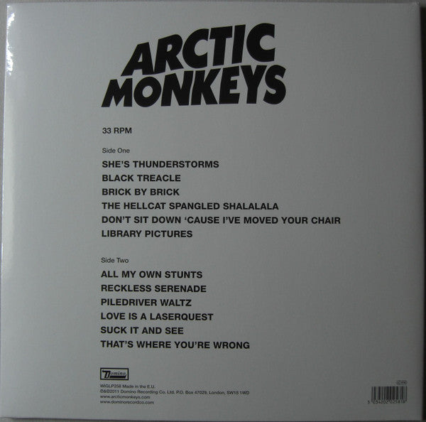 Arctic Monkeys – Suck It And See - LP - 2021 - Domino – WIGLP258 - NUEVO / PRECINTADO - NEW / SEALED.