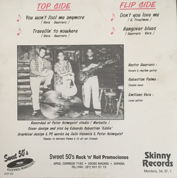 Little Boy Arnold & His Western Oakies – "You Won't Fool Me Anymore" - 7" - 1996 - Sweet 50's Rock 'n' Roll Promociones – SFEP 002 - Like New (M- / M-)