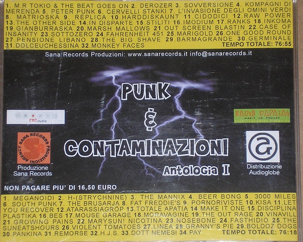 Punk & Contaminazioni (Anthology I) - 2xCD - CDs Like New / Cover Like New (M-/M-)