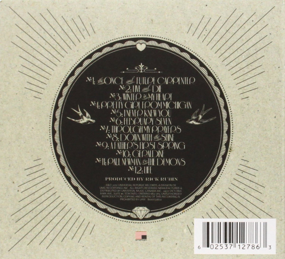 The Avett Brothers – The Carpenter - CD - Digipak - NUEVO - PRECINTADO / NEW – SEALED.