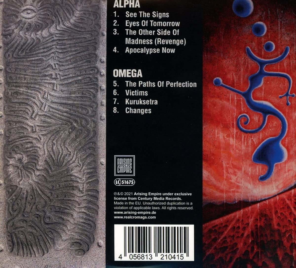 Cro-Mags – Alpha Omega - CD - Digipak - NEW / SEALED.