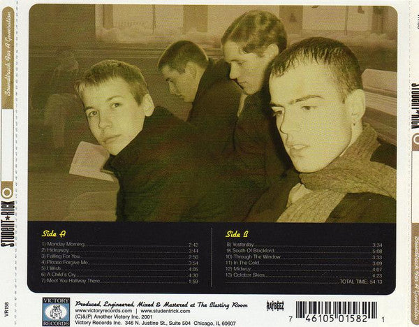 Student Rick – Soundtrack For A Generation - CD - 2001 - Victory Records – VR158