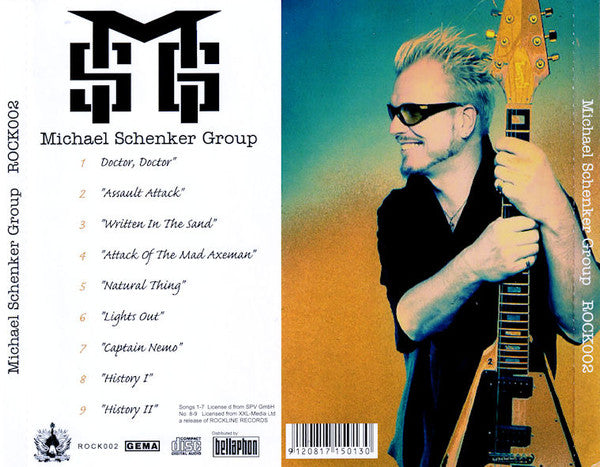 The Michael Schenker Group – Live & Loud - CD -2009 - Rockline Records – ROCK002 - NUEVO / PRECINTADO - NEW / SEALED.