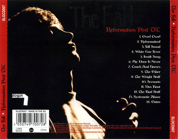 The Fall – Reformation Post TLC - CD - 2007 - Slogan Records – SLOCD007 - NUEVO / PRECINTADO - NEW / SEALED.