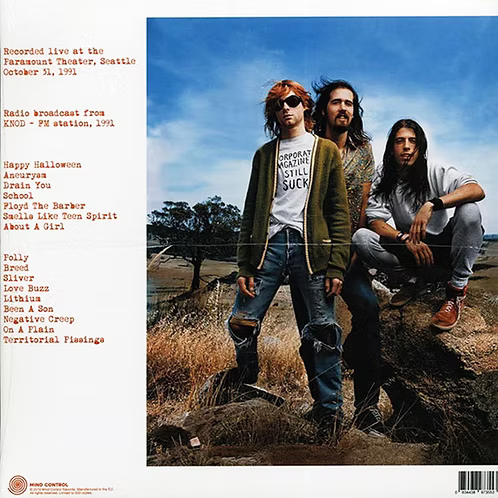 NIRVANA LP Happy Halloween Live At The Paramount Theatre Seattle 1991