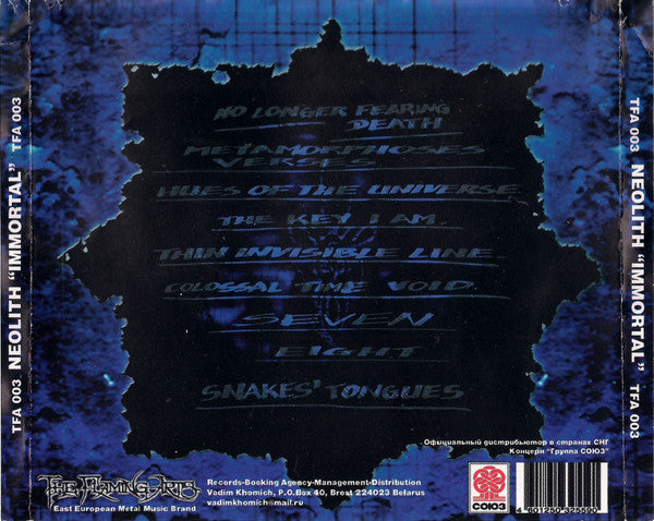 Neolith – Immortal - CD - CD Like New / Cover Like New (M-/M-)