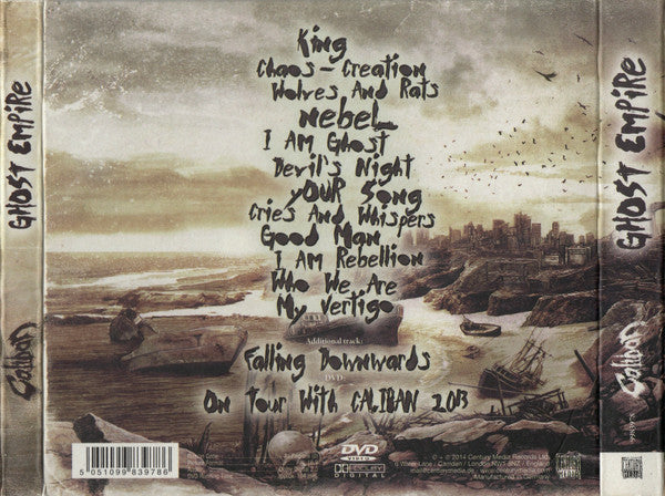 Caliban – Ghost Empire - CD+DVD - 2014 - Century Media – 9983978 - Nuevo sin usar pero no precintado / New and unplayed but not sealed.