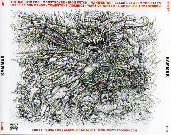Rammer – Incinerator And Krusher - CD - Como Nuevo / Like New (M- / M-)